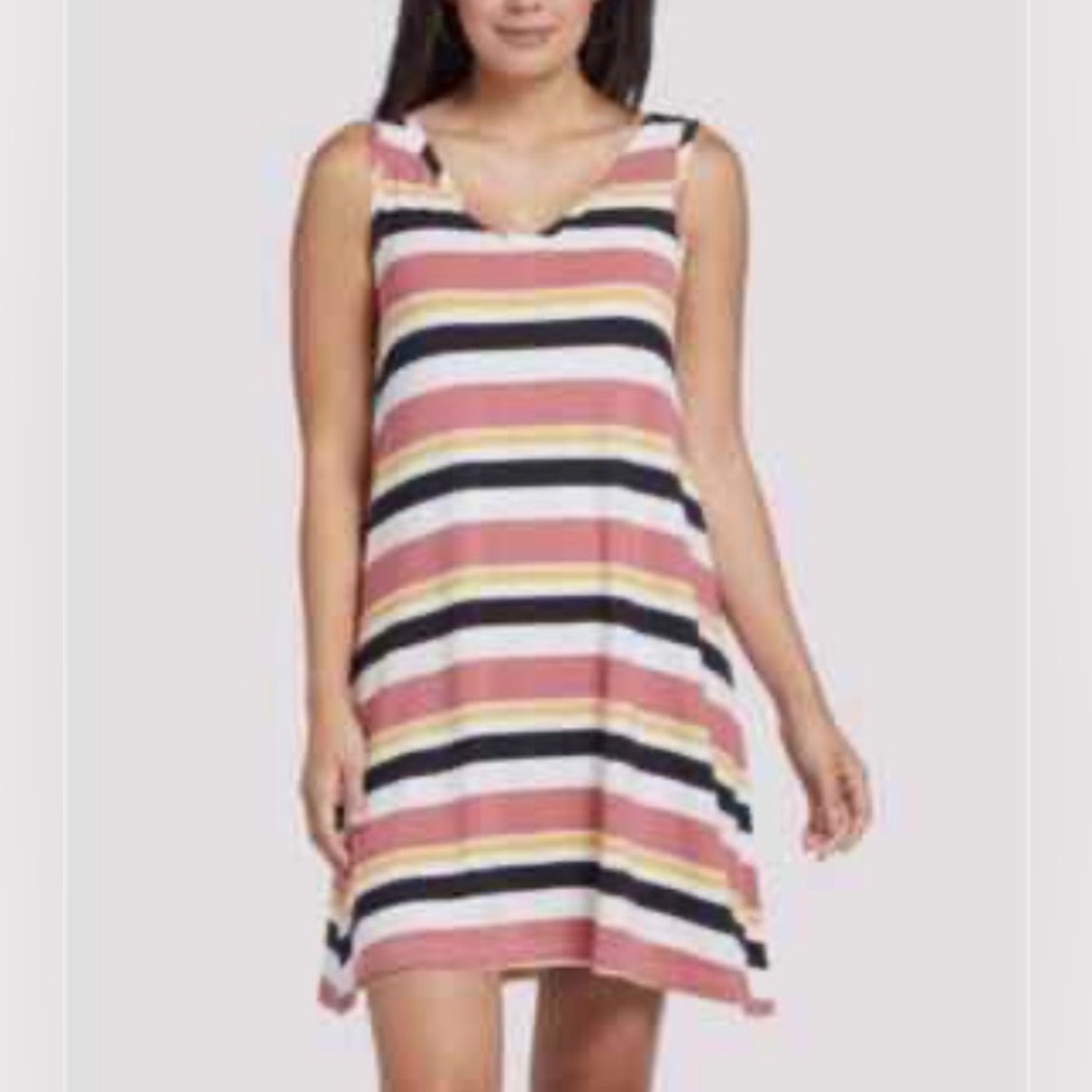 Peyton Jensen Multicolor Striped Summer Dress
